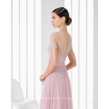 Elegant Décorel Fine Tulle et dentelle Silky A Line Mère de la robe de mariée avec bande de taille